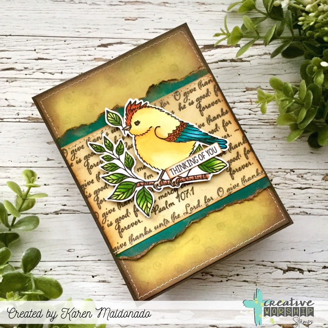 Sweet Birds Clear Stamp Set