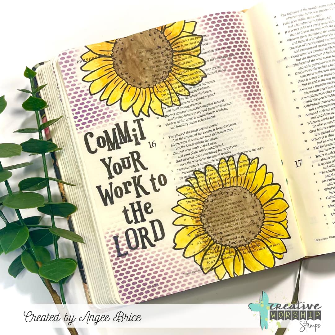 Hope in Him Alpha Clear Stamp Set