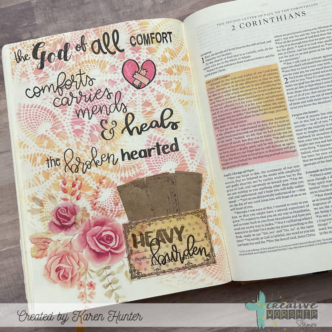 Healer of My Heart Clear Stamp Set