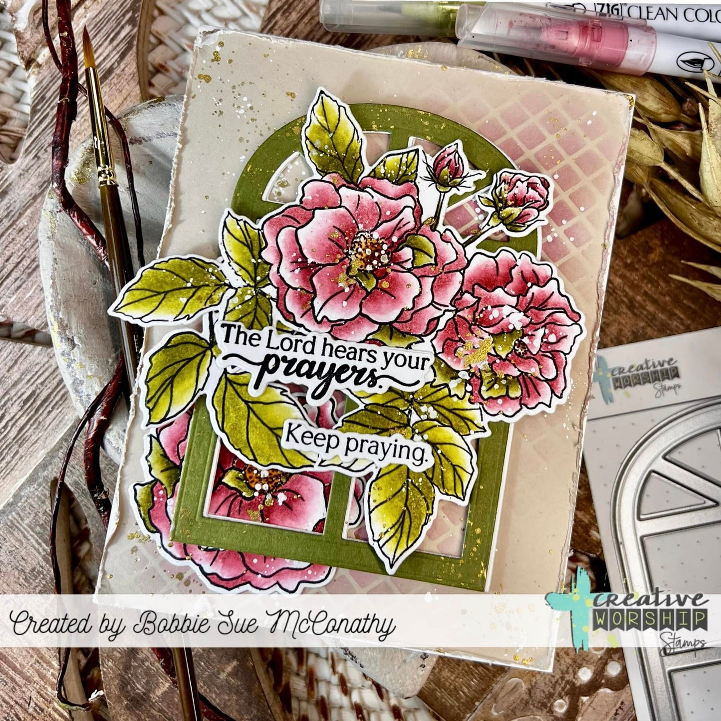 Hope Blooms Stamp & Die Bundle