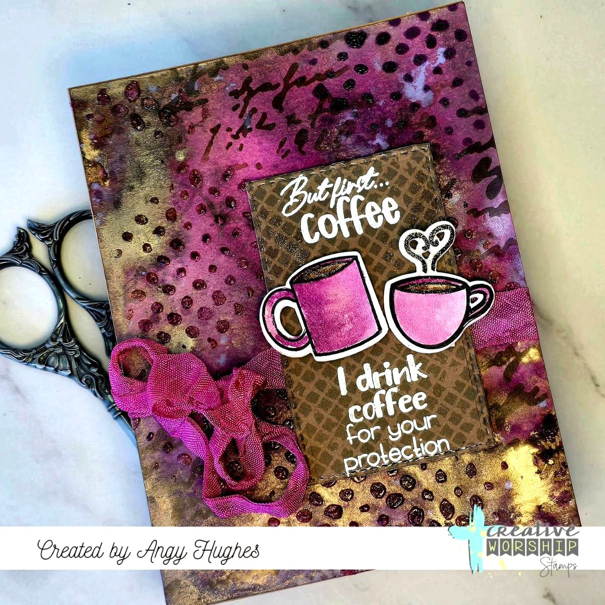 Coffee Talk Clear Stamp Set