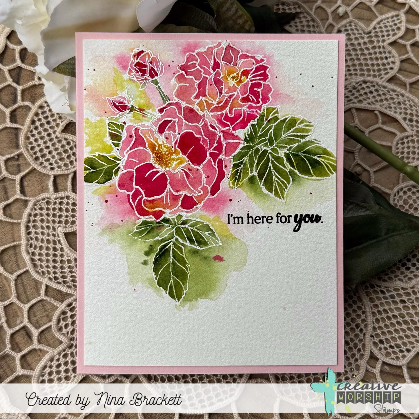 Hope Blooms Clear Stamp Set