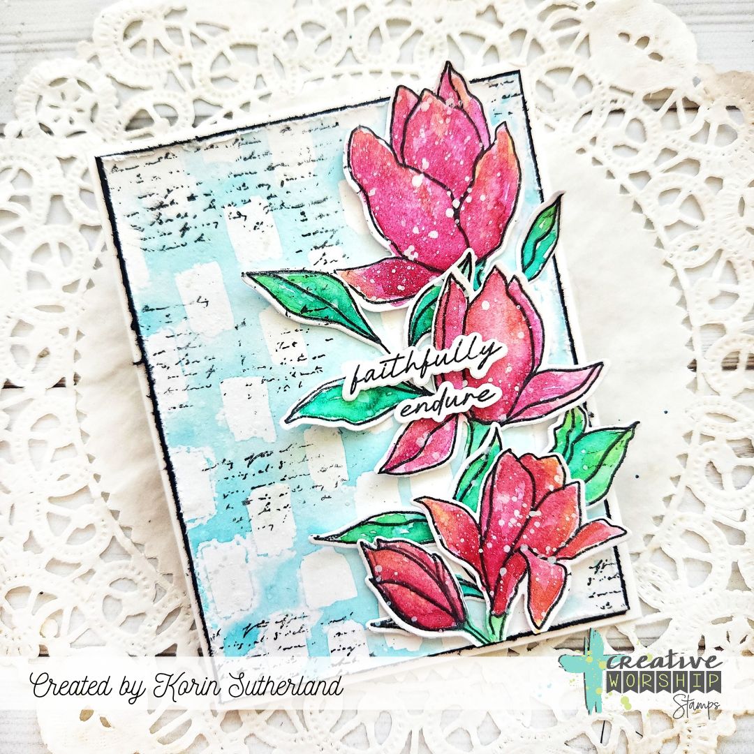 Mindful Magnolias Clear Stamp Set