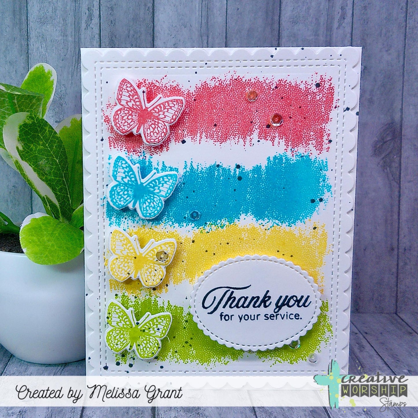 Funky Textures 3 Clear Stamp Set