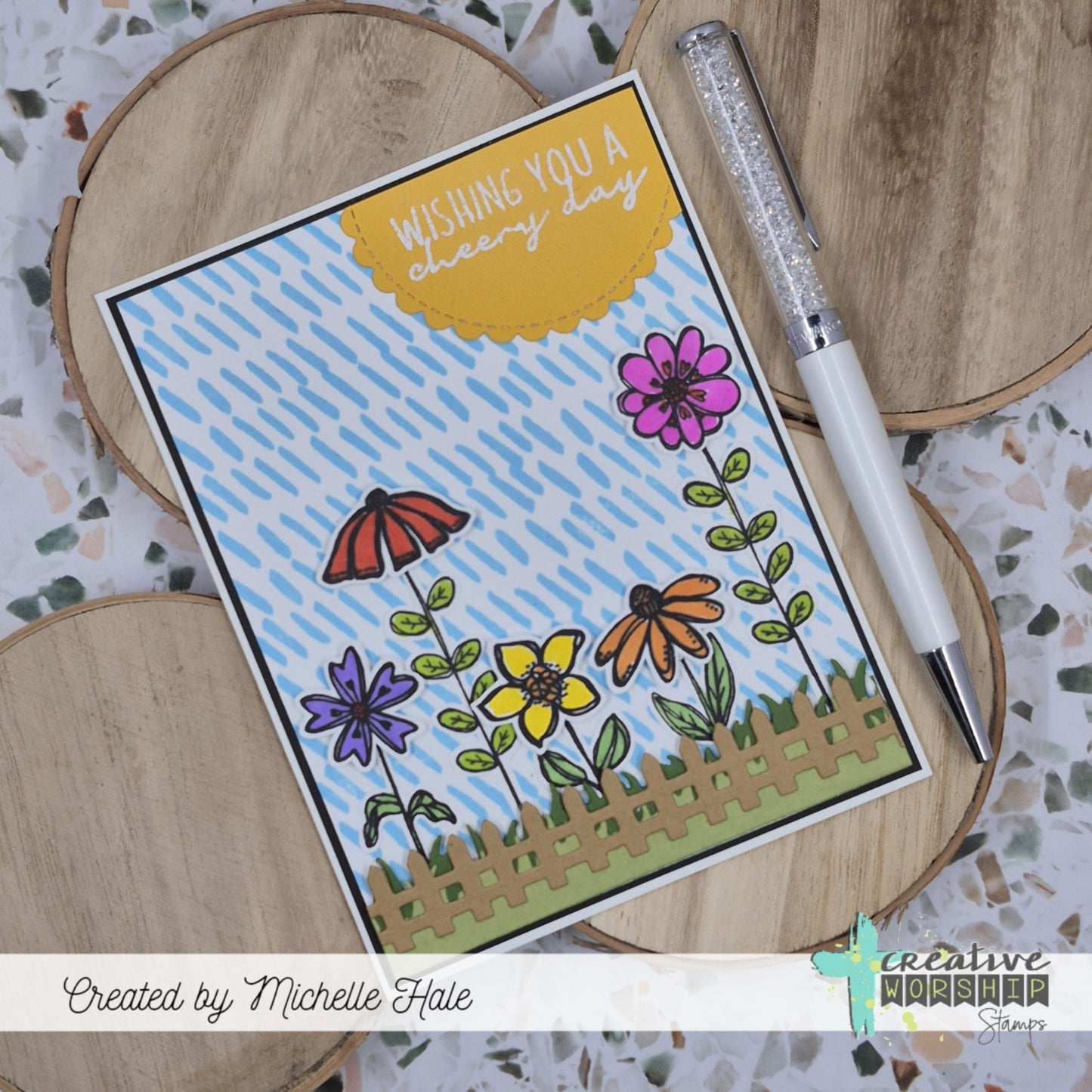 Cheery Birds & Buds Clear Stamp Set