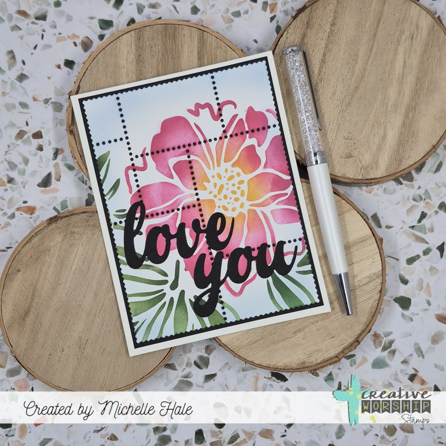 Postage Stamp Cover Plate Die Set