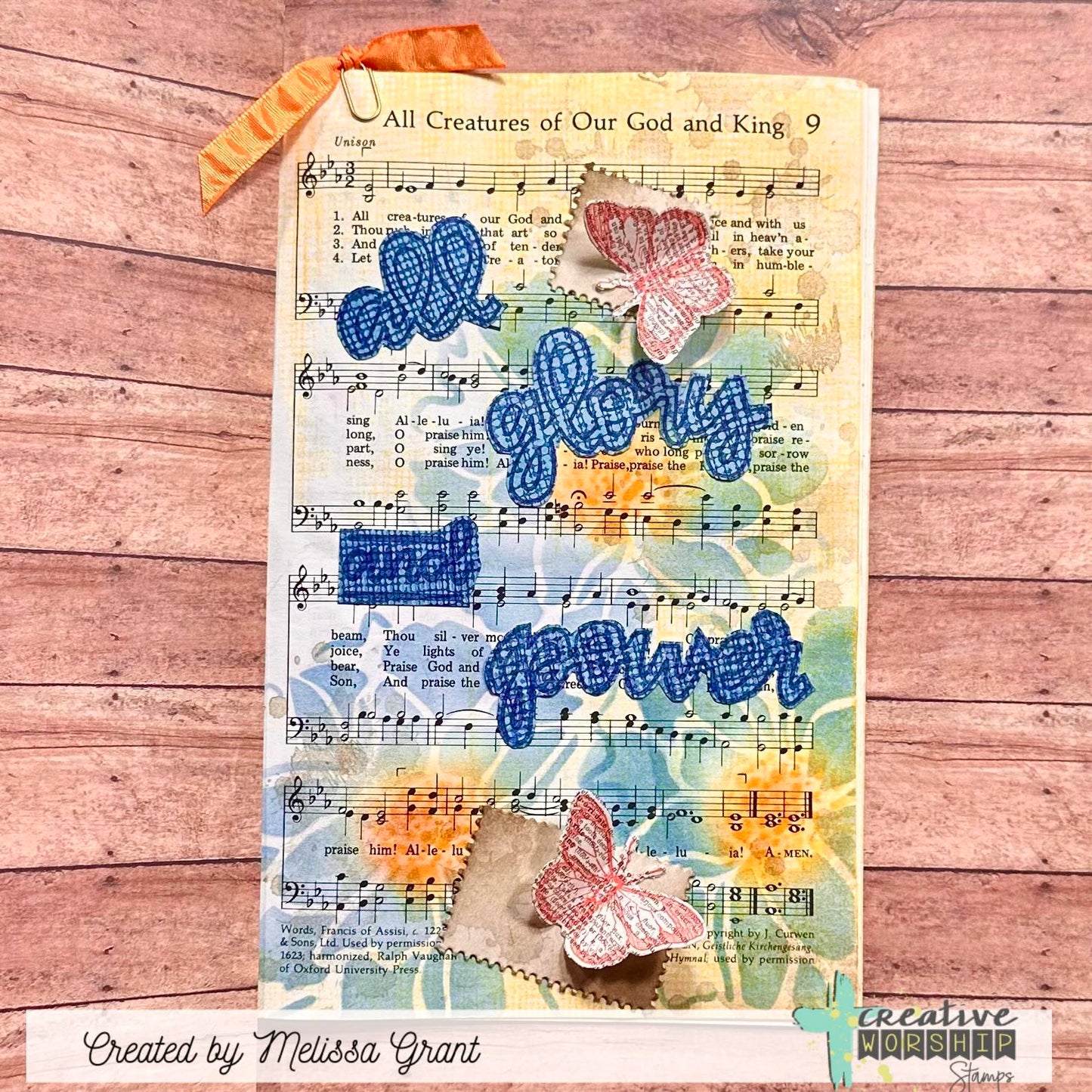 Cheesecloth Background Clear Stamp