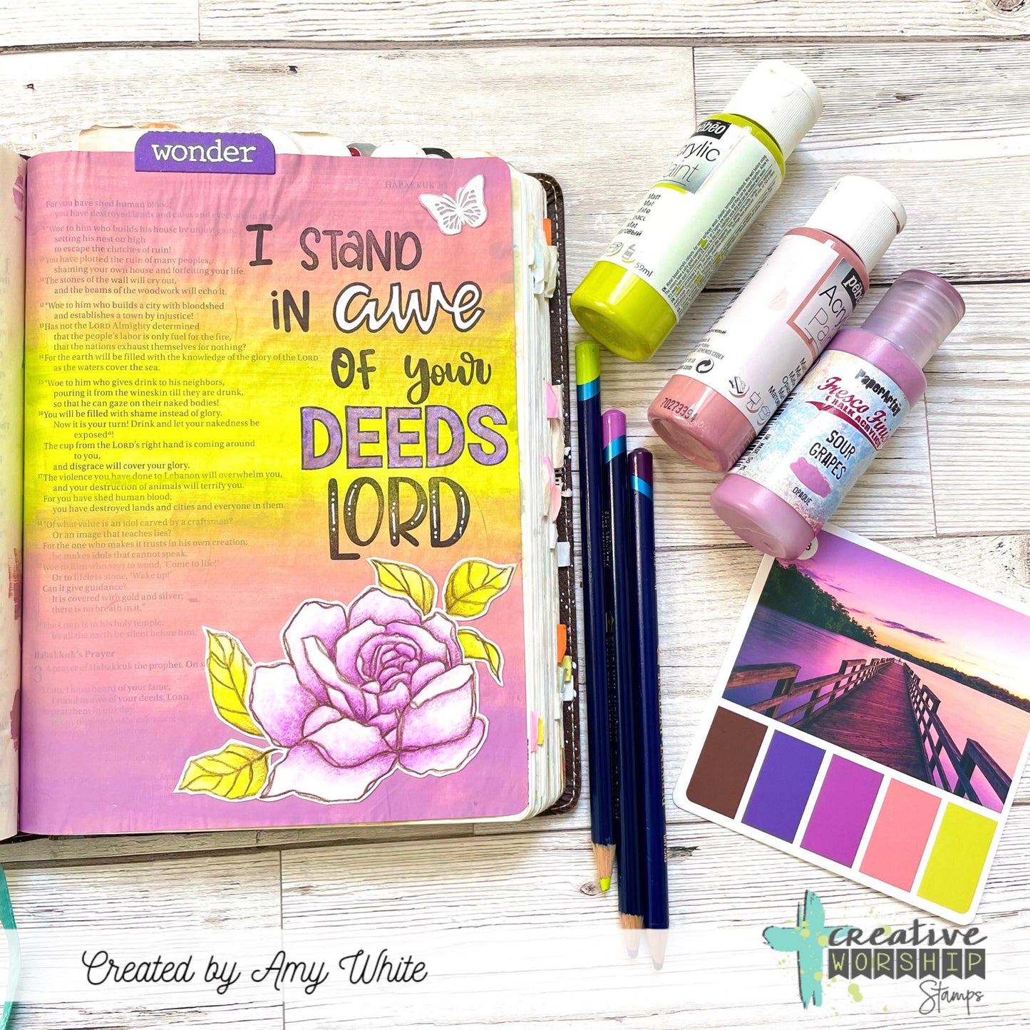 Sketched Roses Clear Stamp Set
