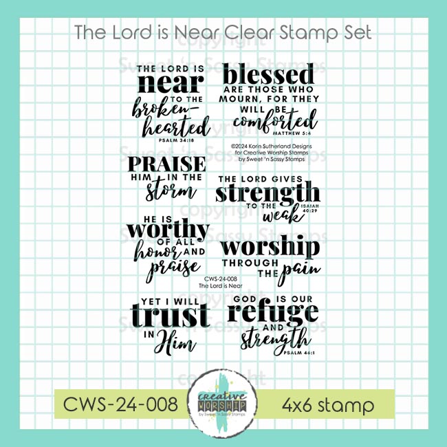 The Lord is Near Clear Stamp Set