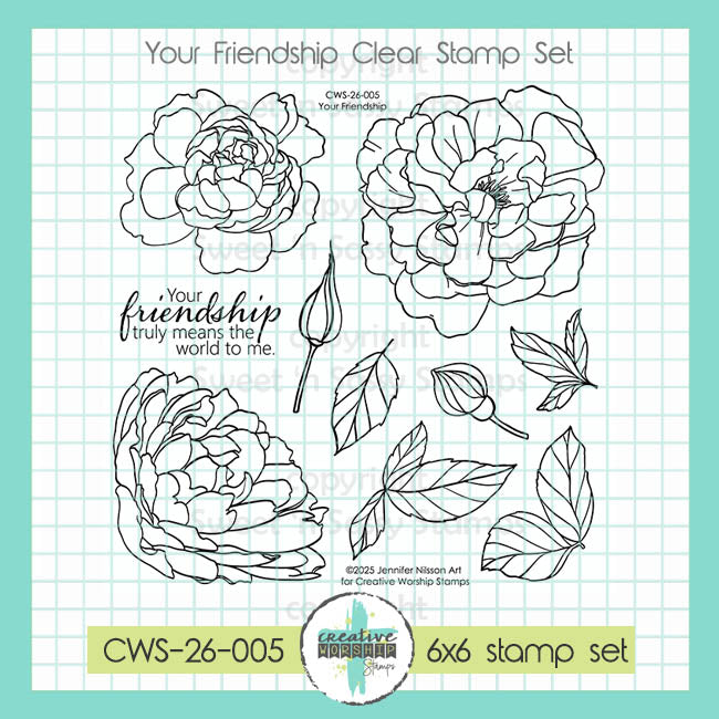Your Friendship Clear Stamp Set