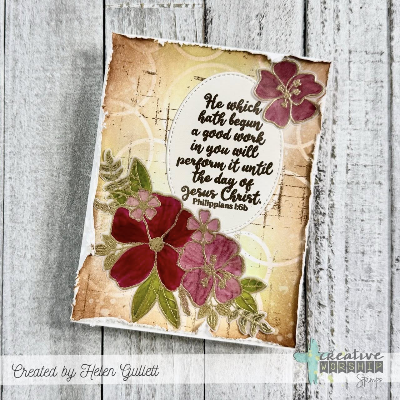 Bloom With Grace Clear Stamp Set