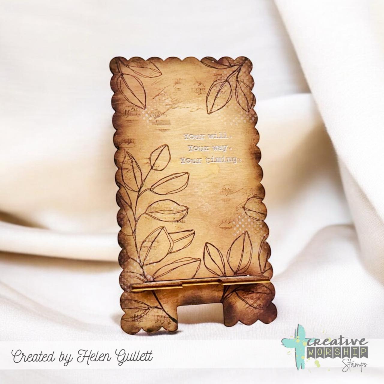 Peaceful Botanicals Clear Stamp Set