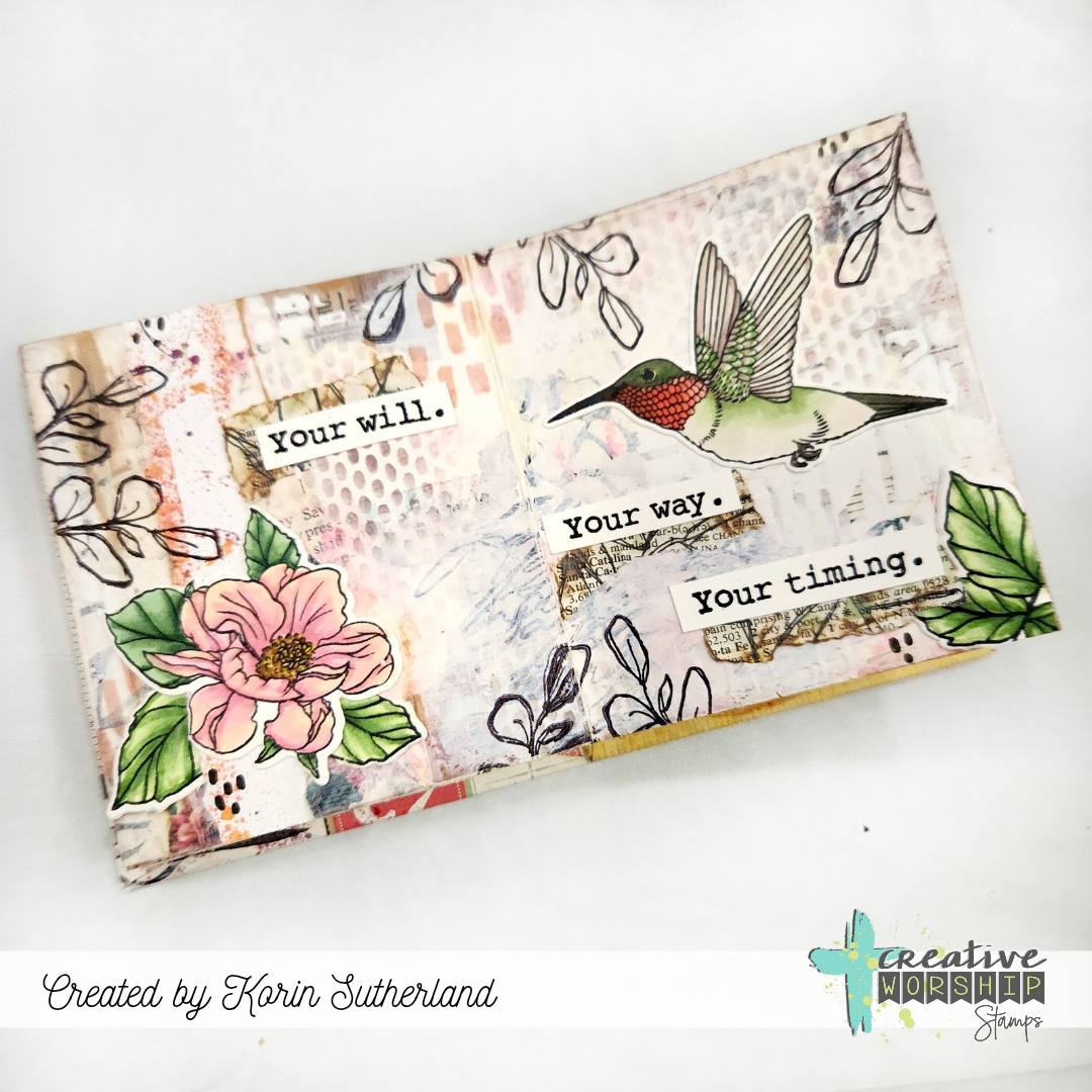 Peaceful Botanicals Clear Stamp Set