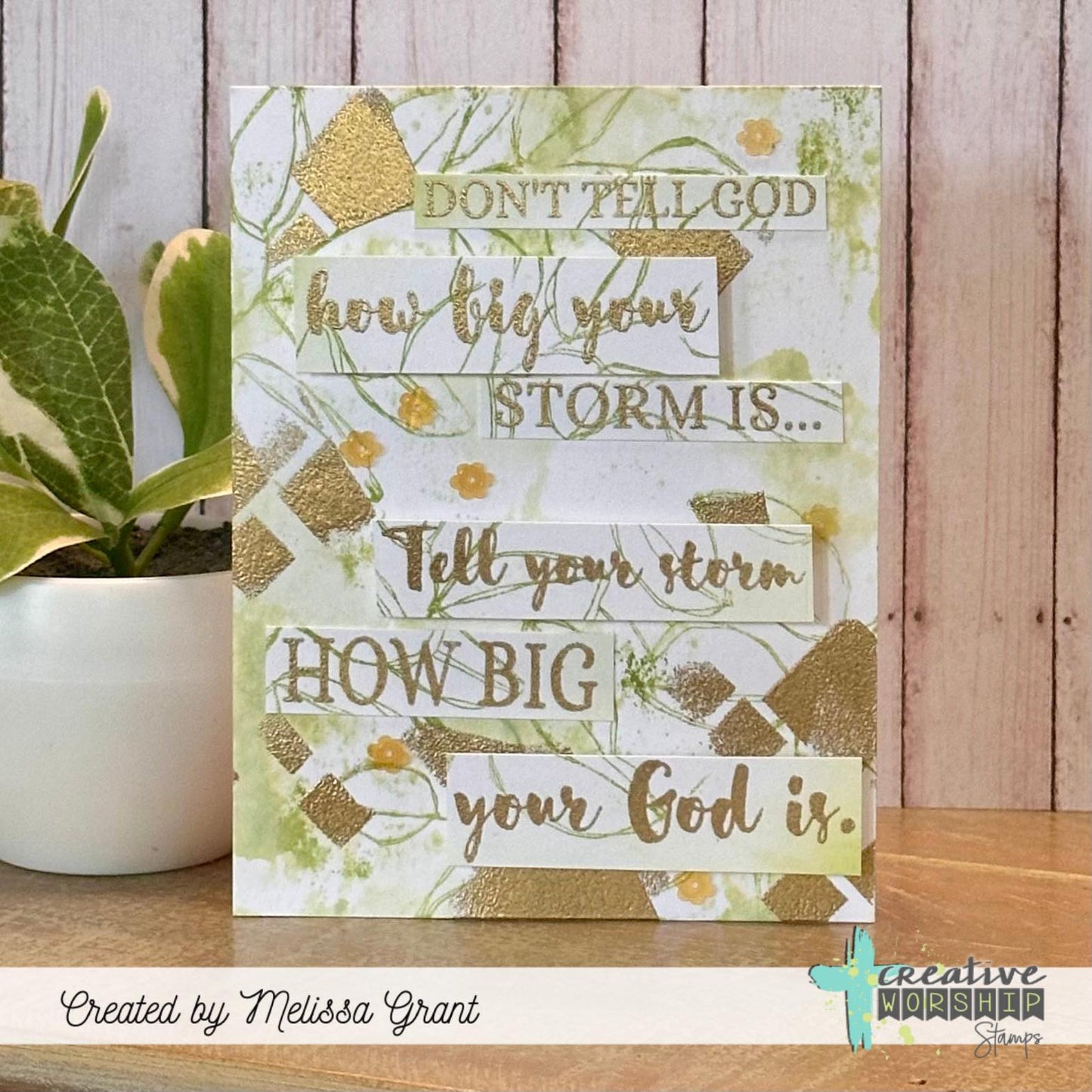 Peaceful Botanicals Clear Stamp Set