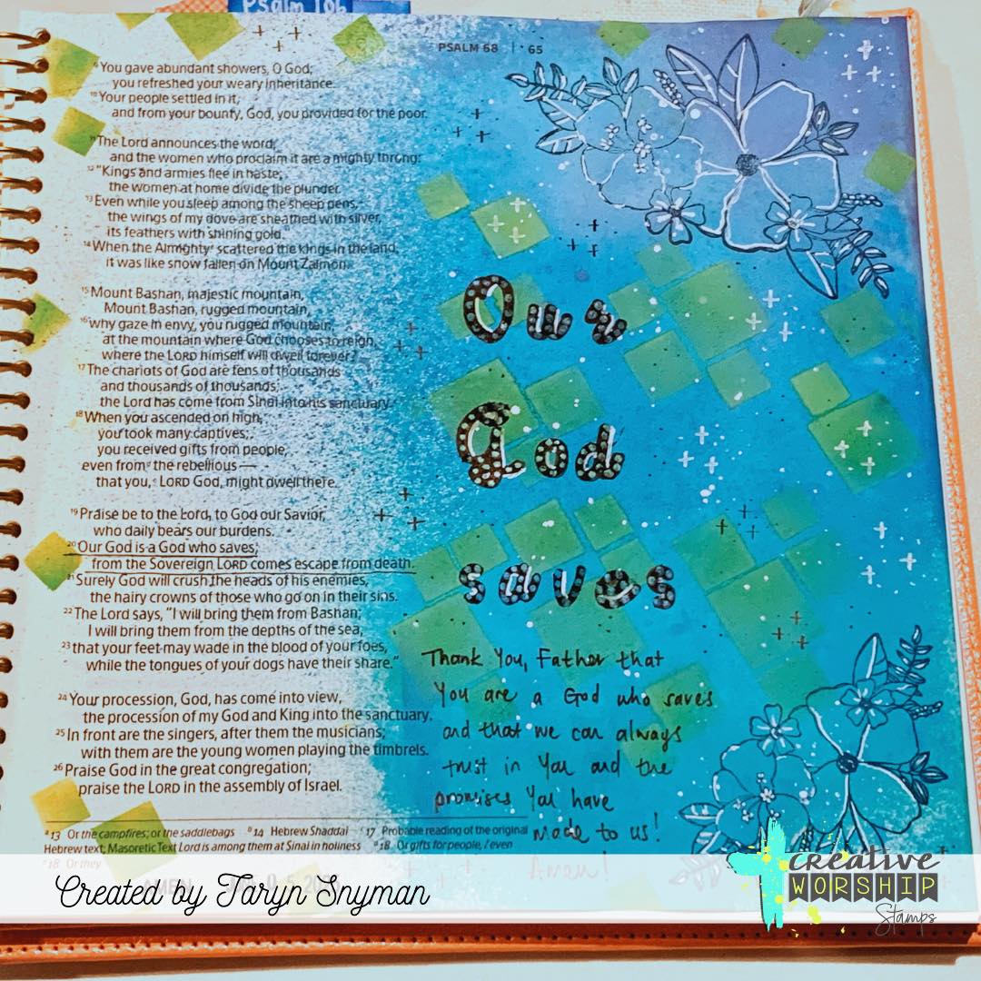 Bloom With Grace Clear Stamp Set