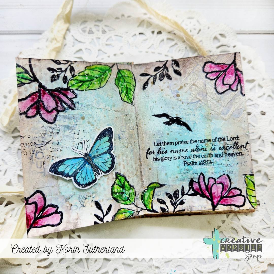 Sketched Florals Clear Stamp Set