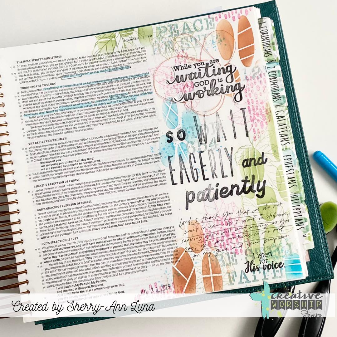 God is Already There Clear Stamp Set