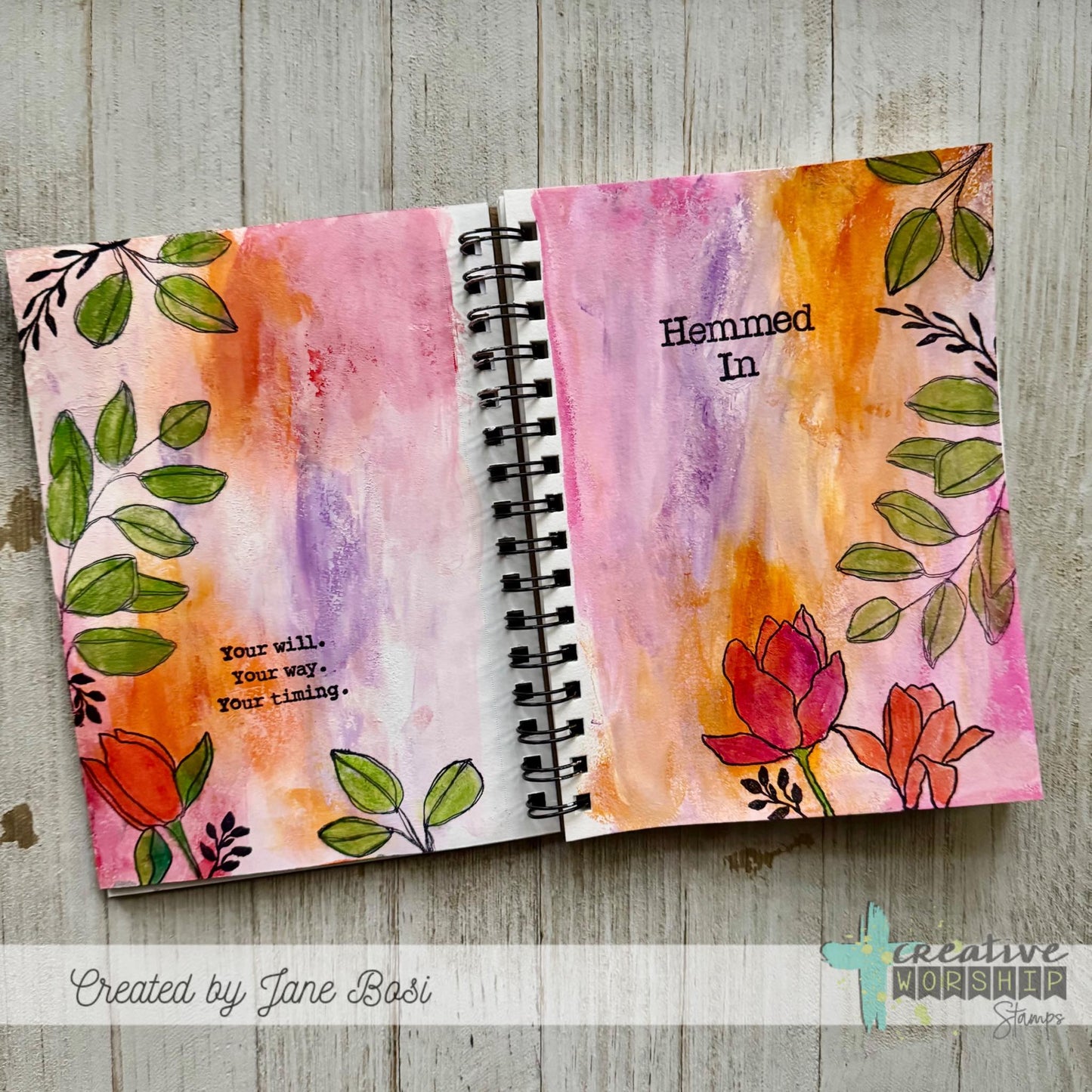 Mindful Magnolias Clear Stamp Set