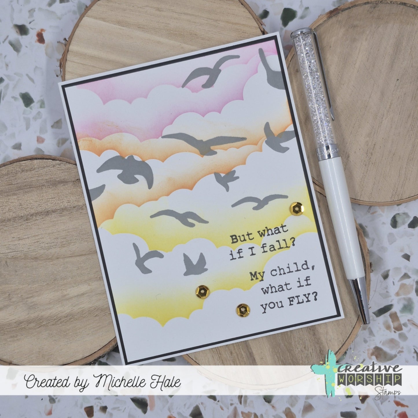 Have Courage Clear Stamp Set