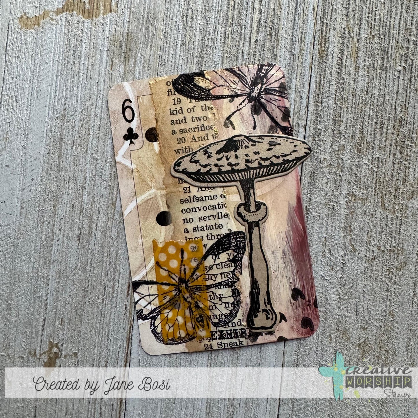 Vintage Nature Elements Clear Stamp Set