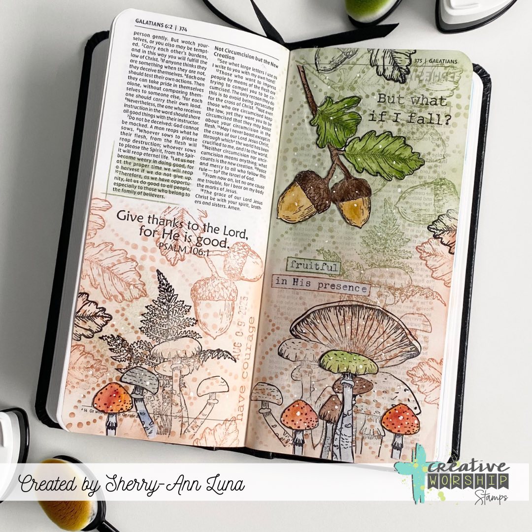 Colors of Fall Clear Stamp Set
