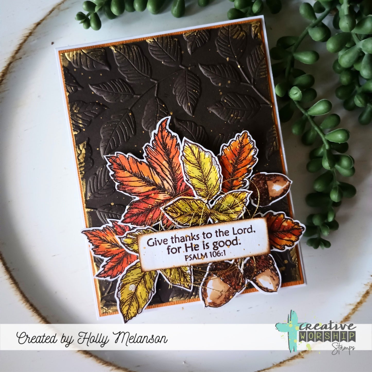 Colors of Fall Clear Stamp Set
