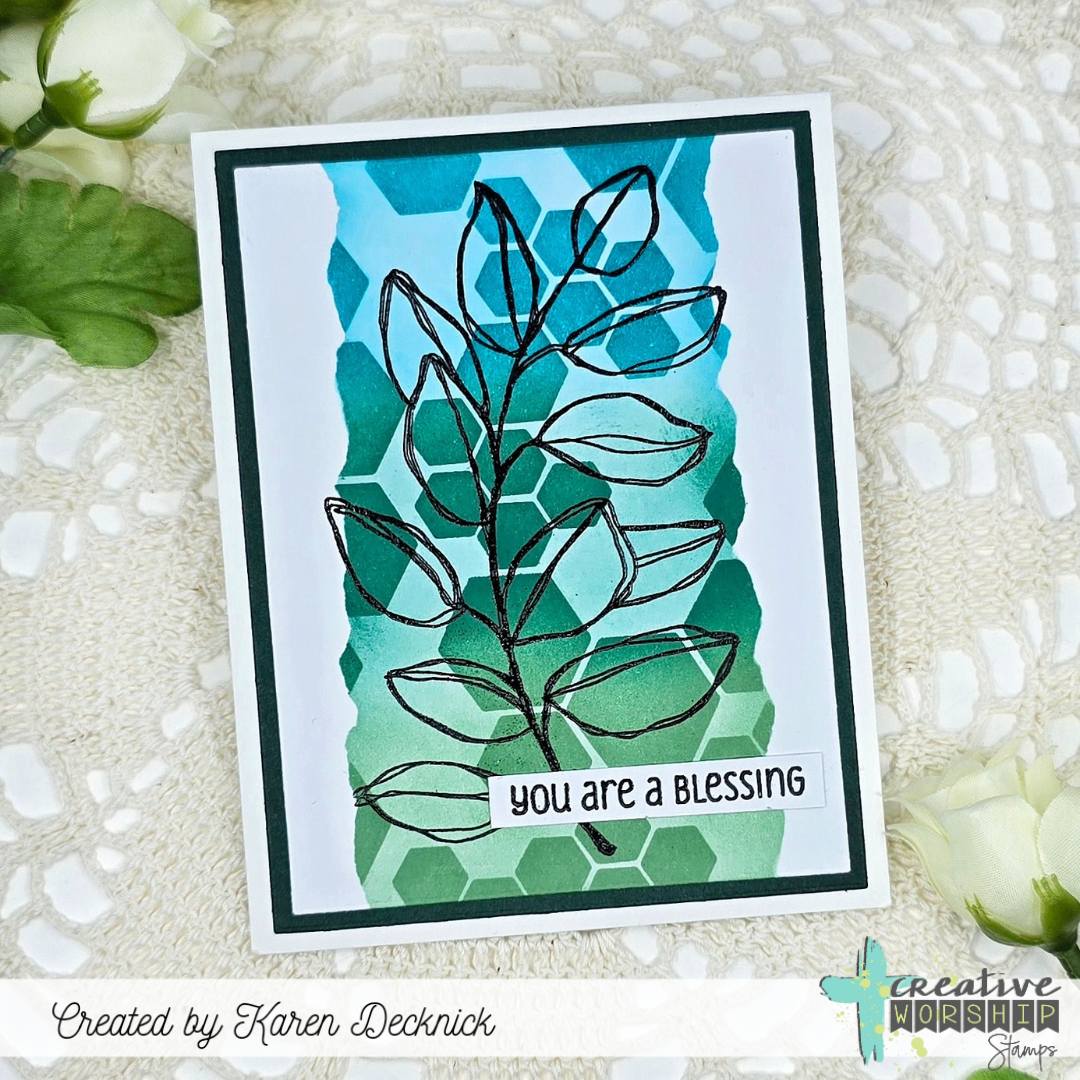 Peaceful Botanicals Clear Stamp Set