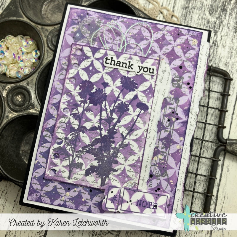 Typed Thoughts Clear Stamp Set