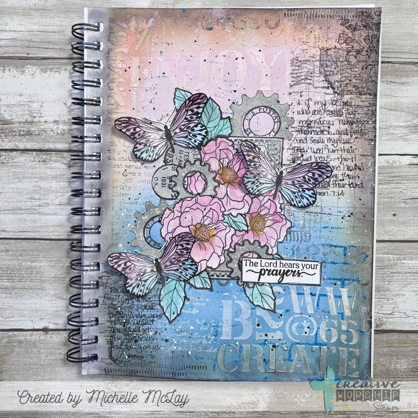 Vintage Collage Line Art Printable PDF