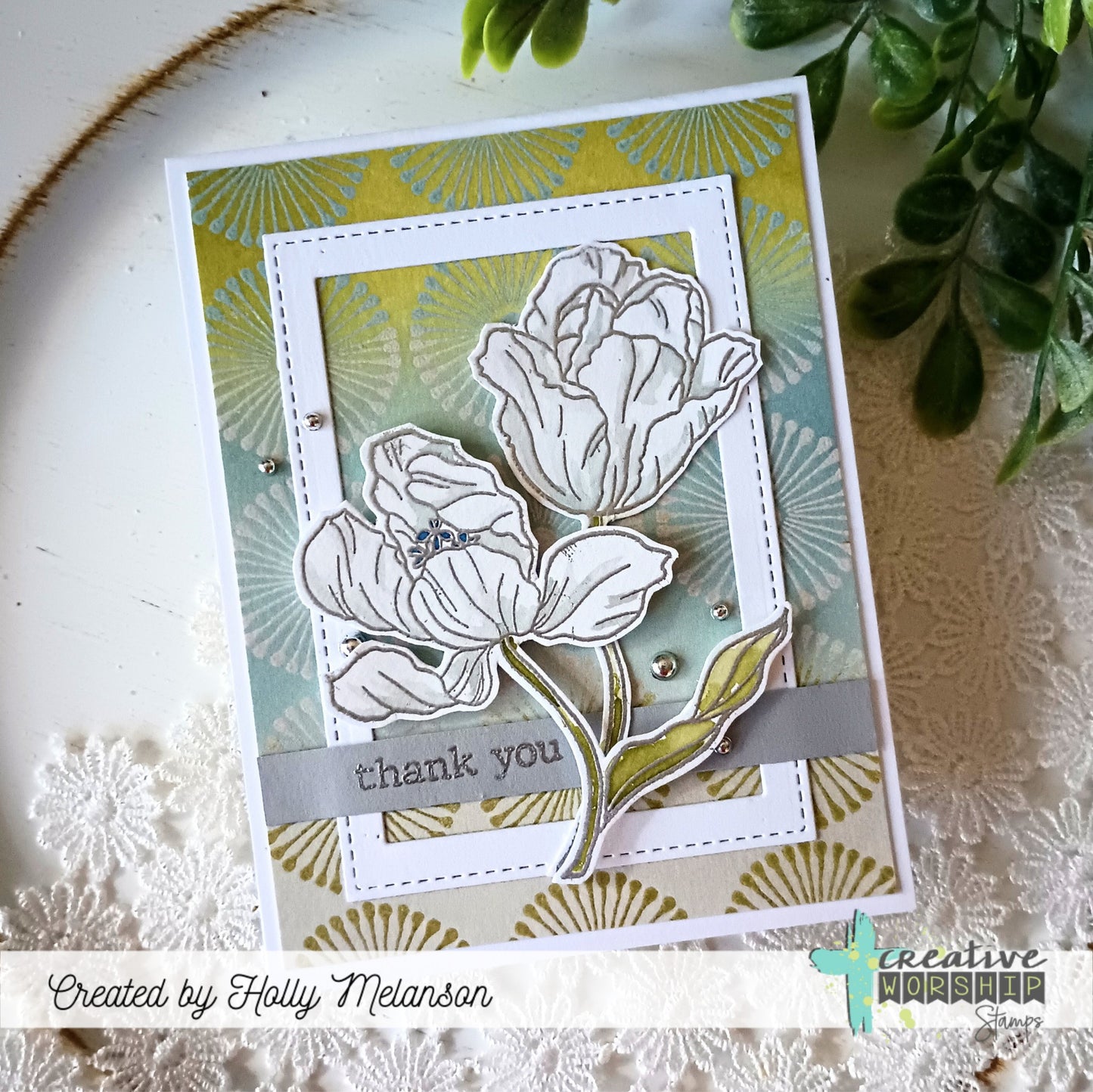 Blooming Tulips Clear Stamp Set
