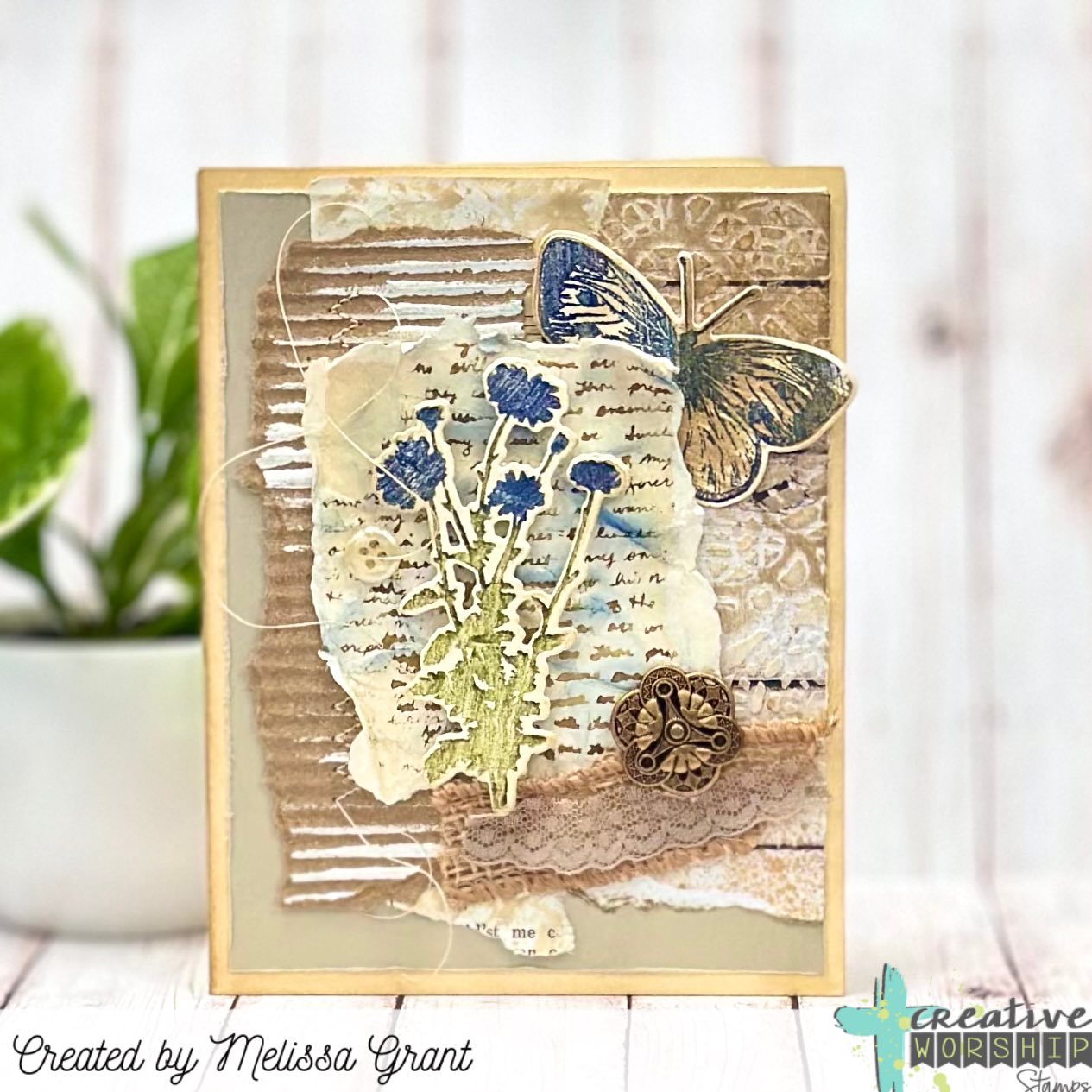 Vintage Floral Collection Stamp & Die Bundle
