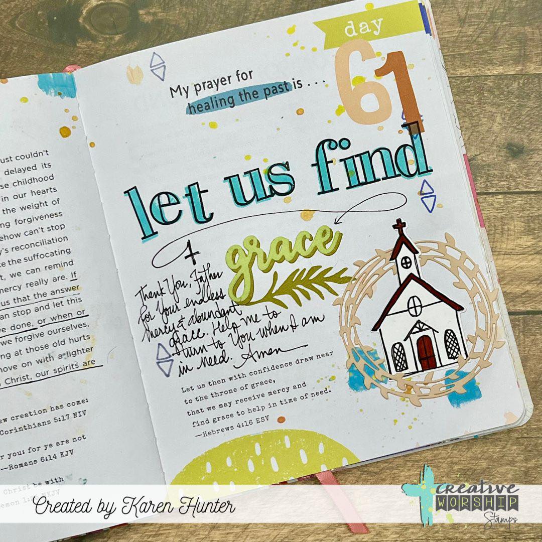 Peace & Grace Word Die Set