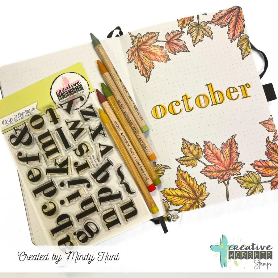Colors of Fall Clear Stamp Set