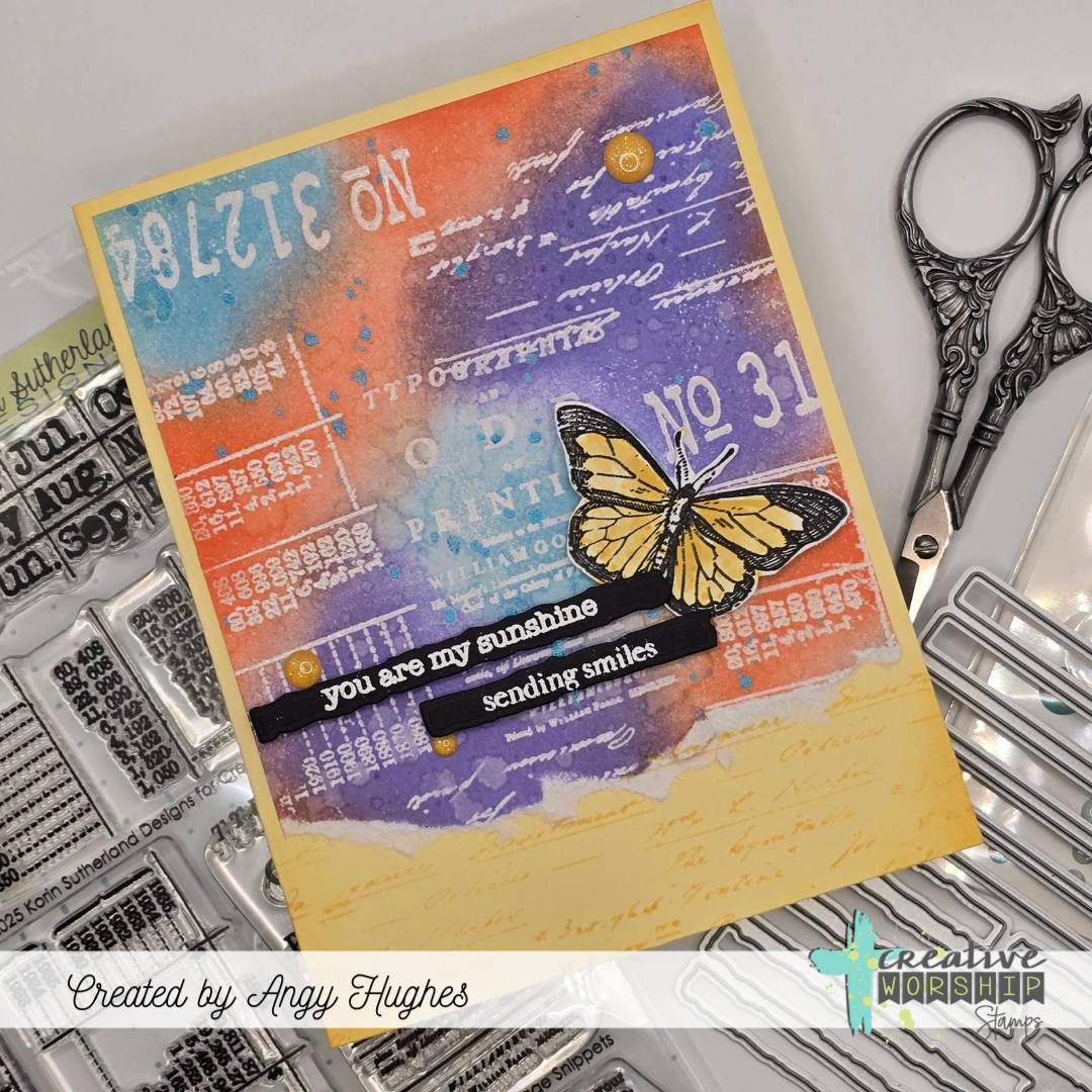 Wordfetti Mash-up Clear Stamp Set