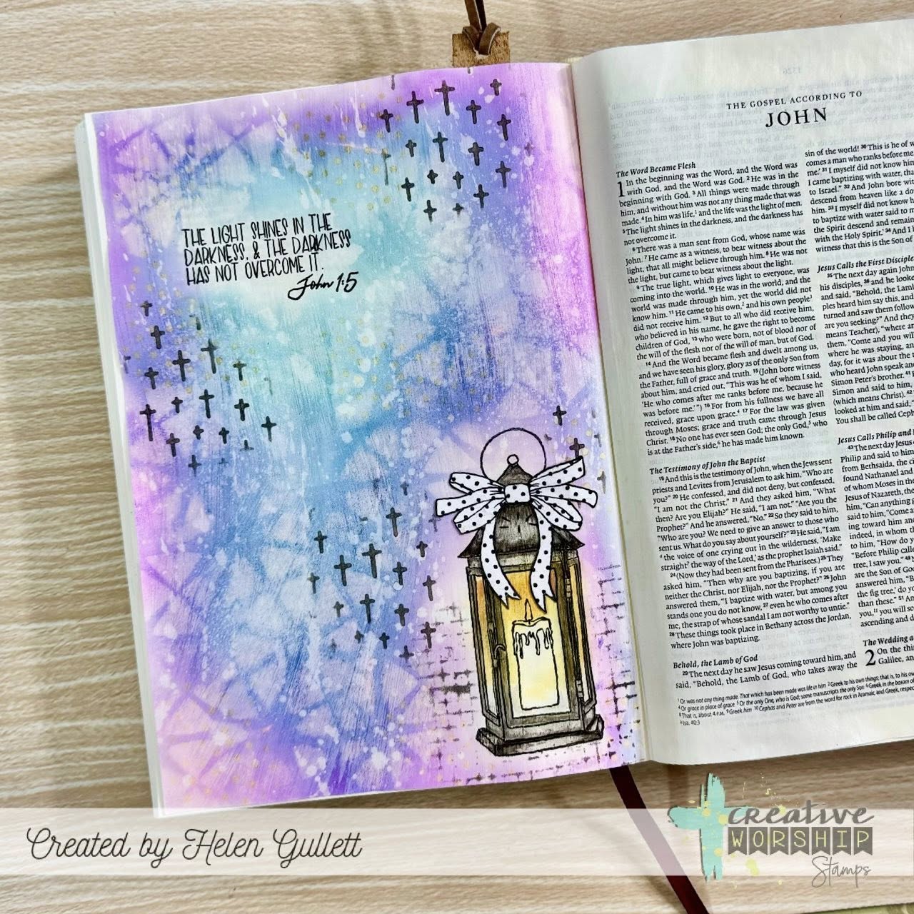 Lantern Light Clear Stamp Set