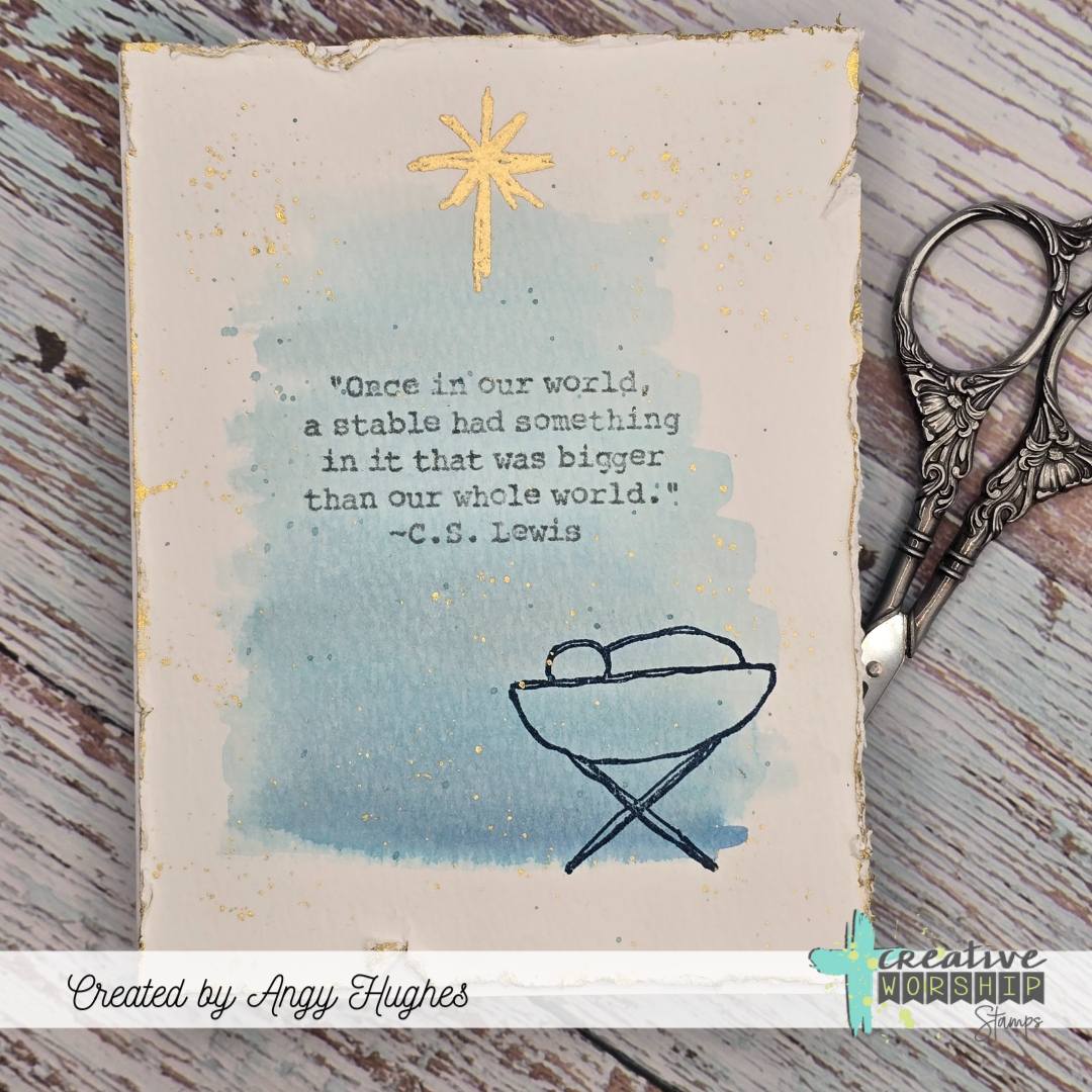 The First Christmas Clear Stamp Set