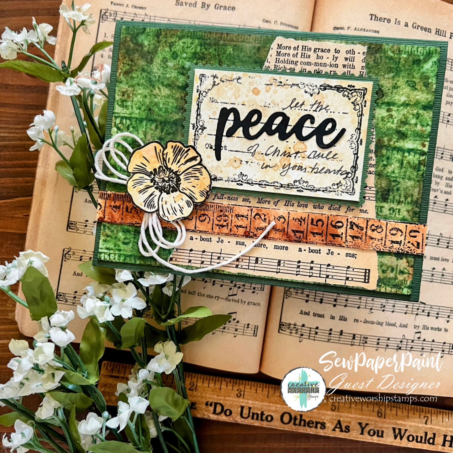 Vintage Elements Clear Stamp Set