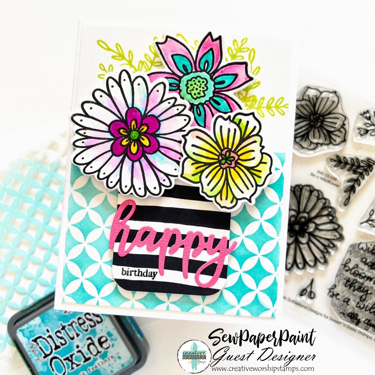 Be A Wildflower Stamp & Die Bundle