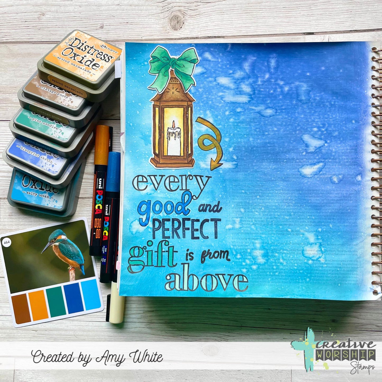 Lantern Light Clear Stamp Set