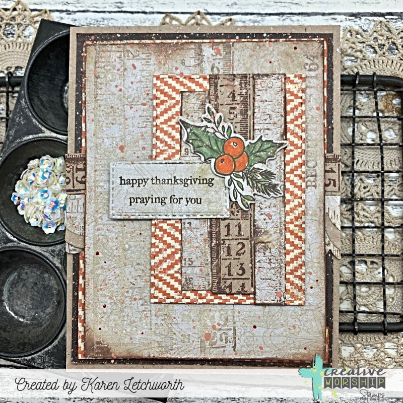 Wordfetti Mash-up Clear Stamp Set