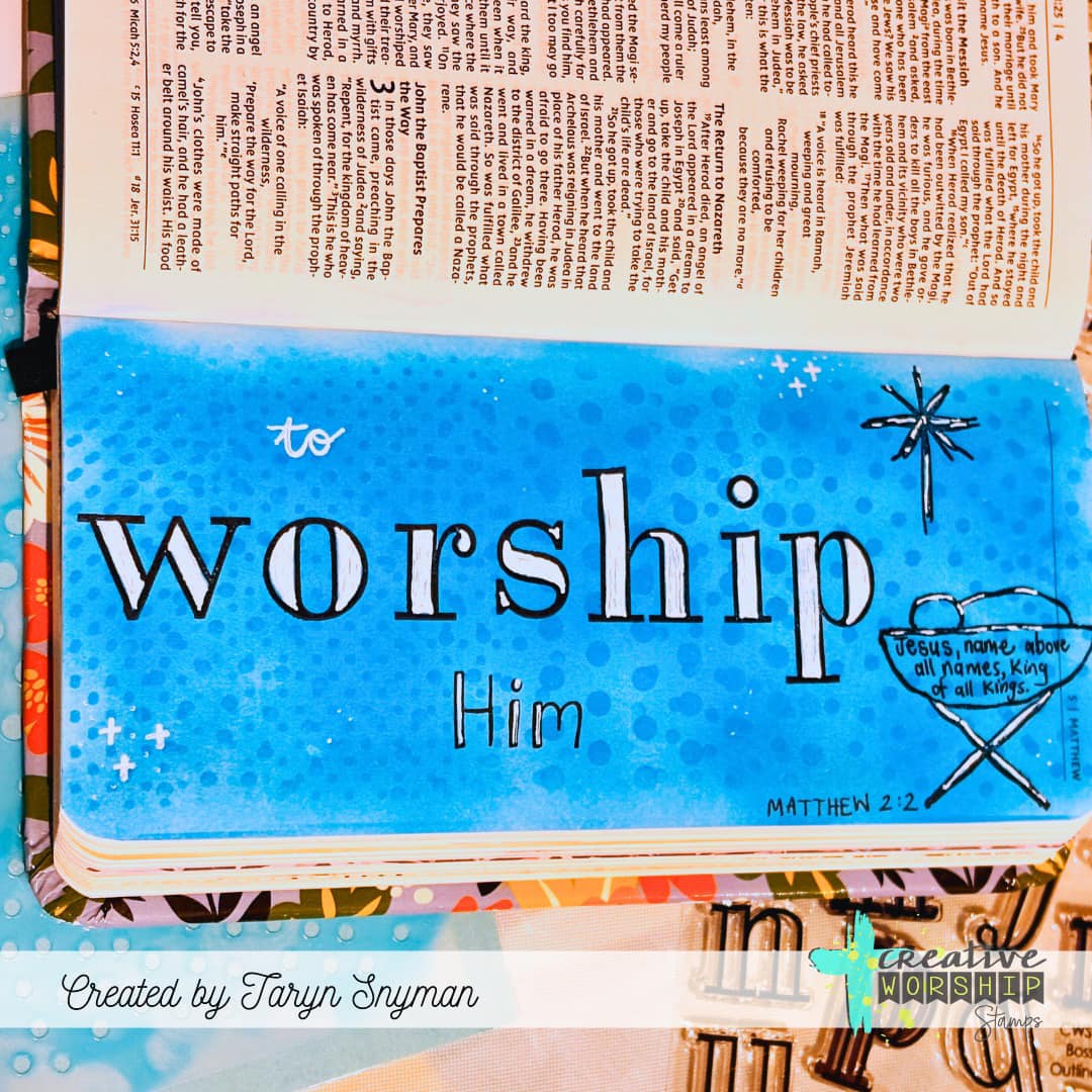 Lots of Dots Mini Stencil