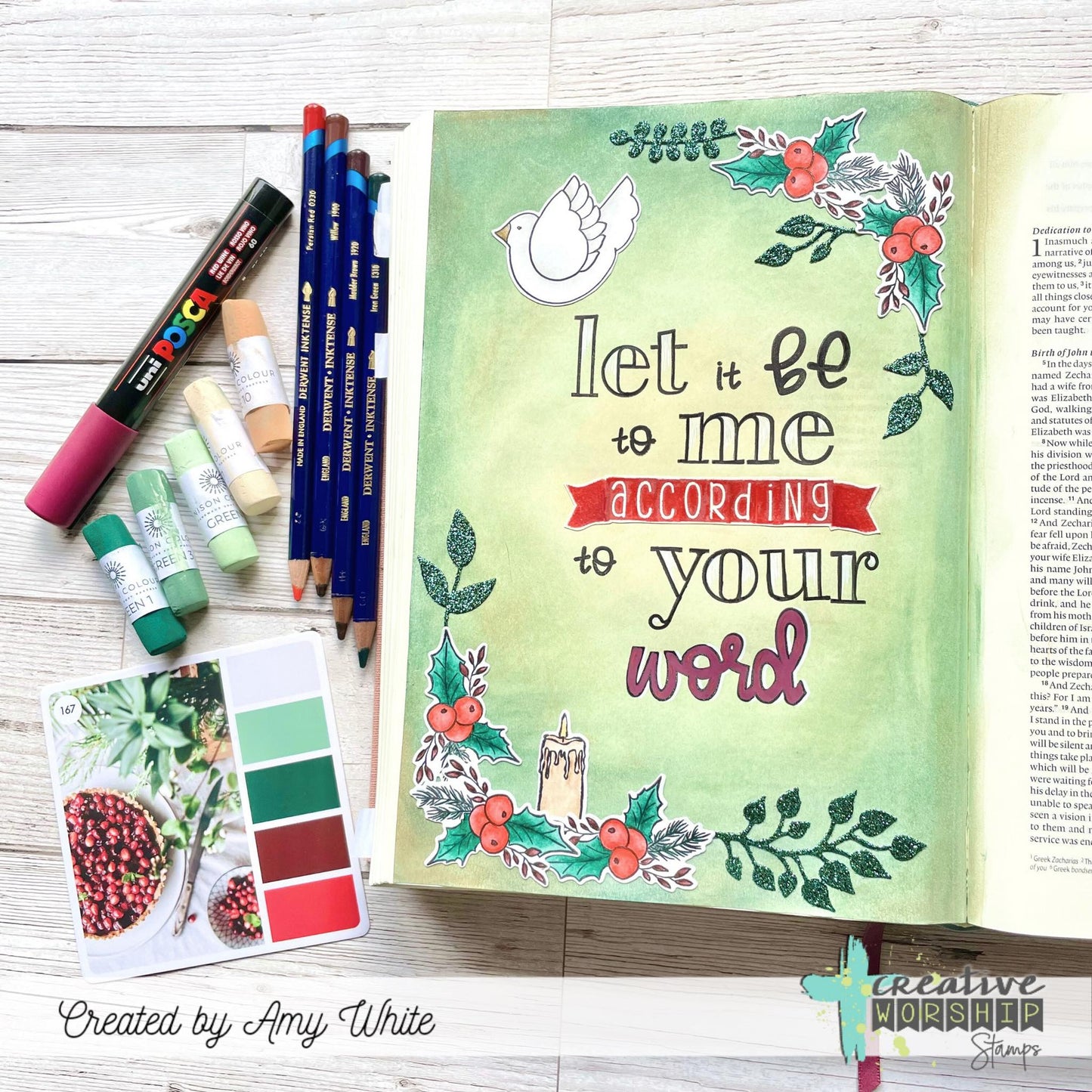 Lantern Light Clear Stamp Set