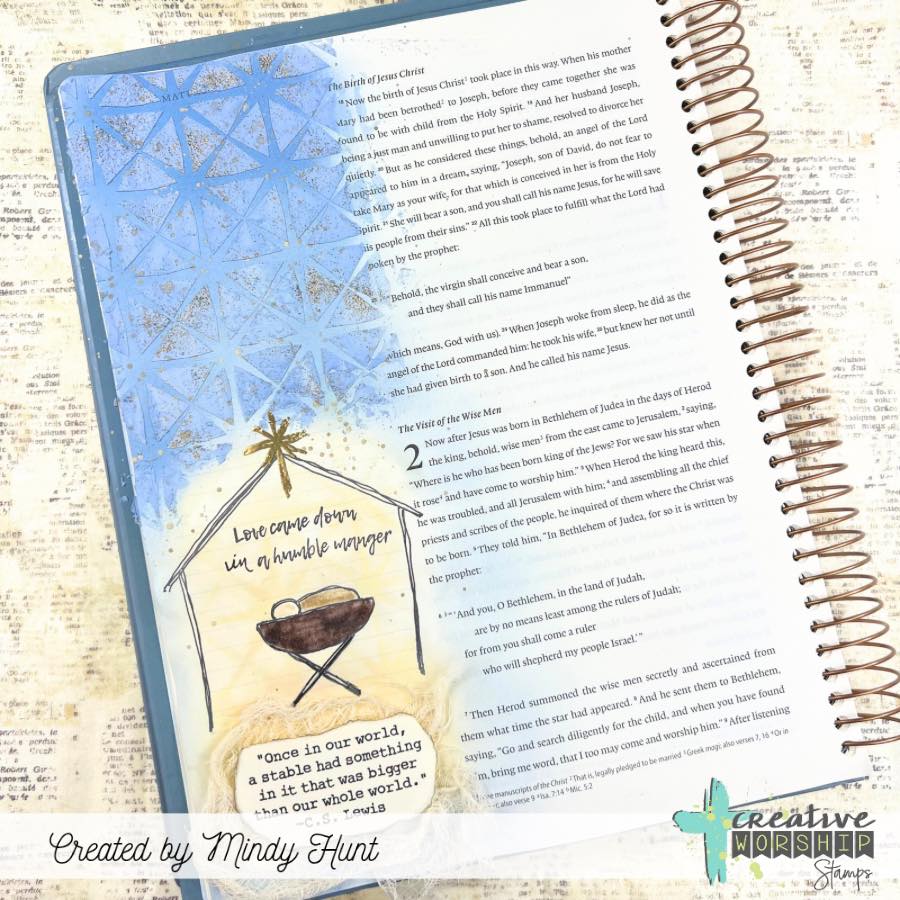 Star Pattern Stencil