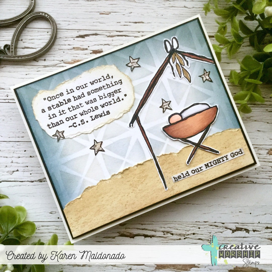 Star Pattern Stencil