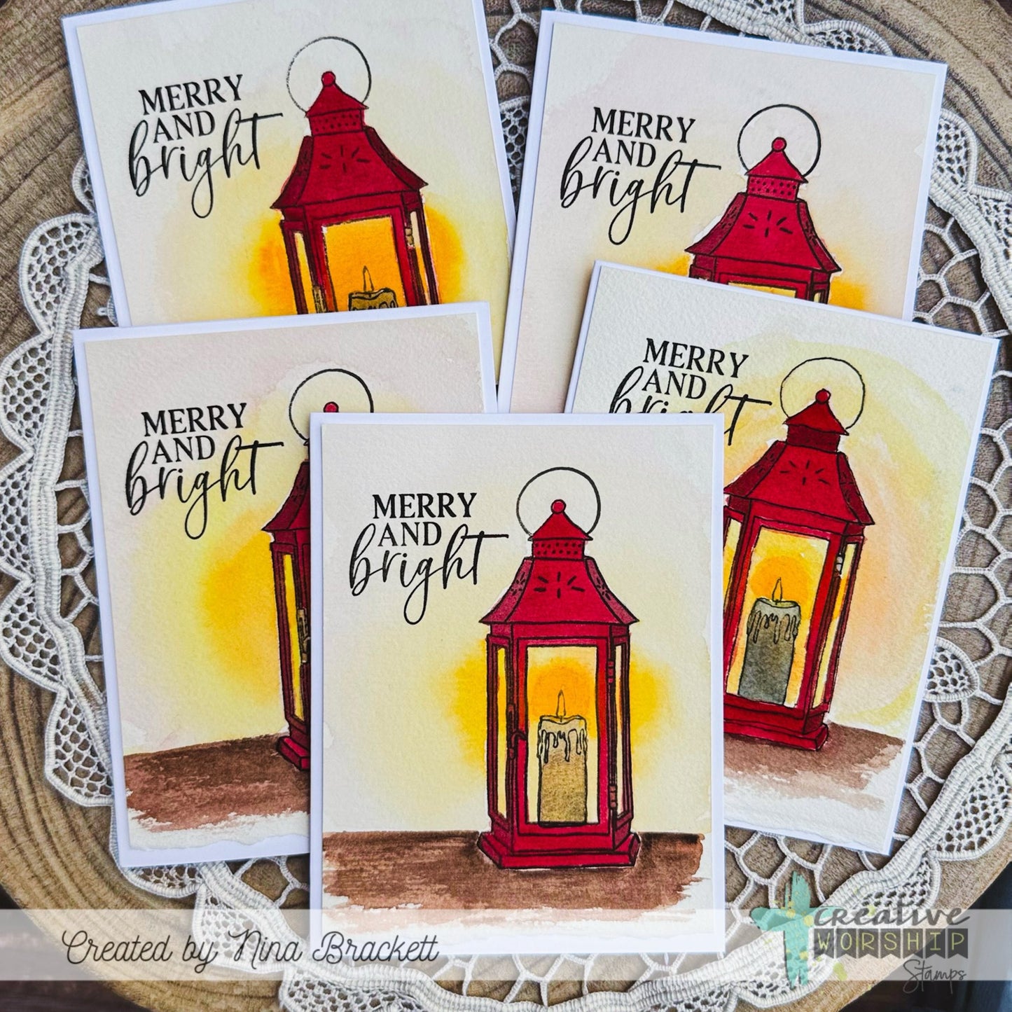 Lantern Light Clear Stamp Set