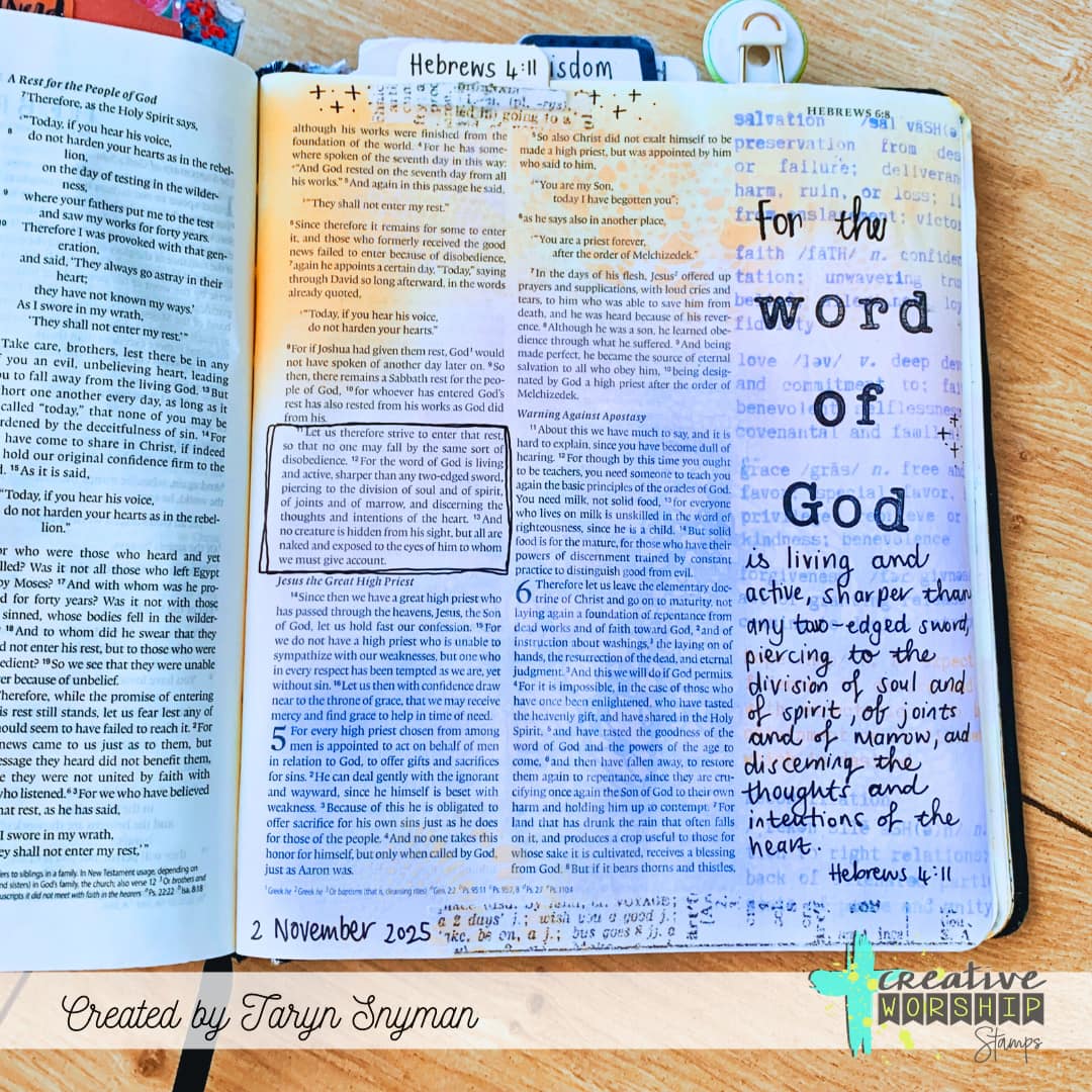 Faith Definitions 1 Clear Stamp Set