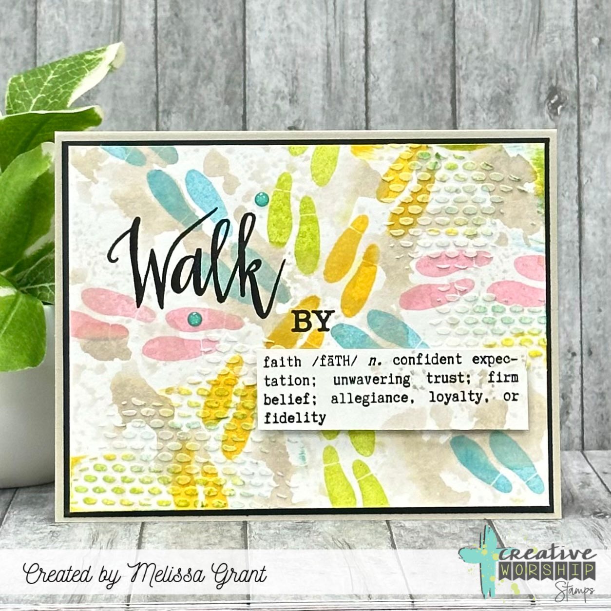 Faith Definitions 1 Clear Stamp Set