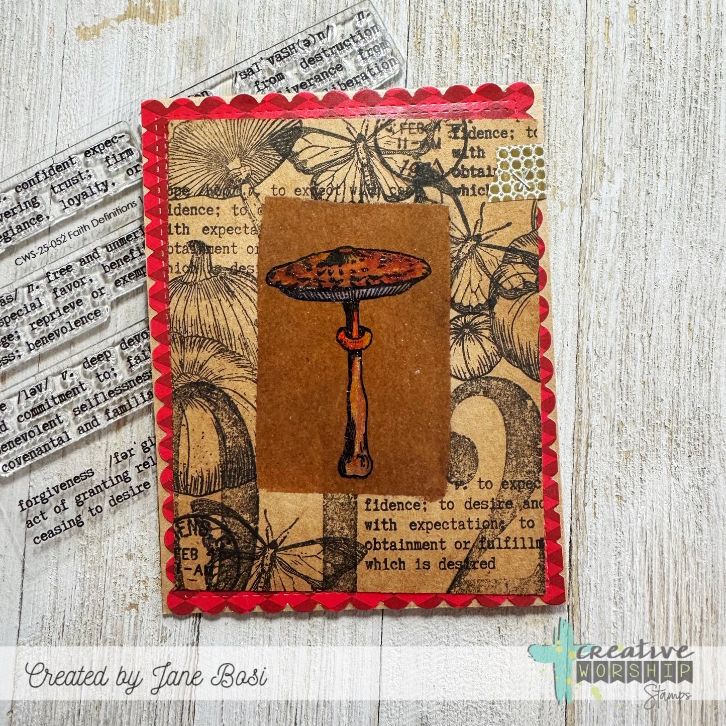 Faith Definitions 1 Clear Stamp Set