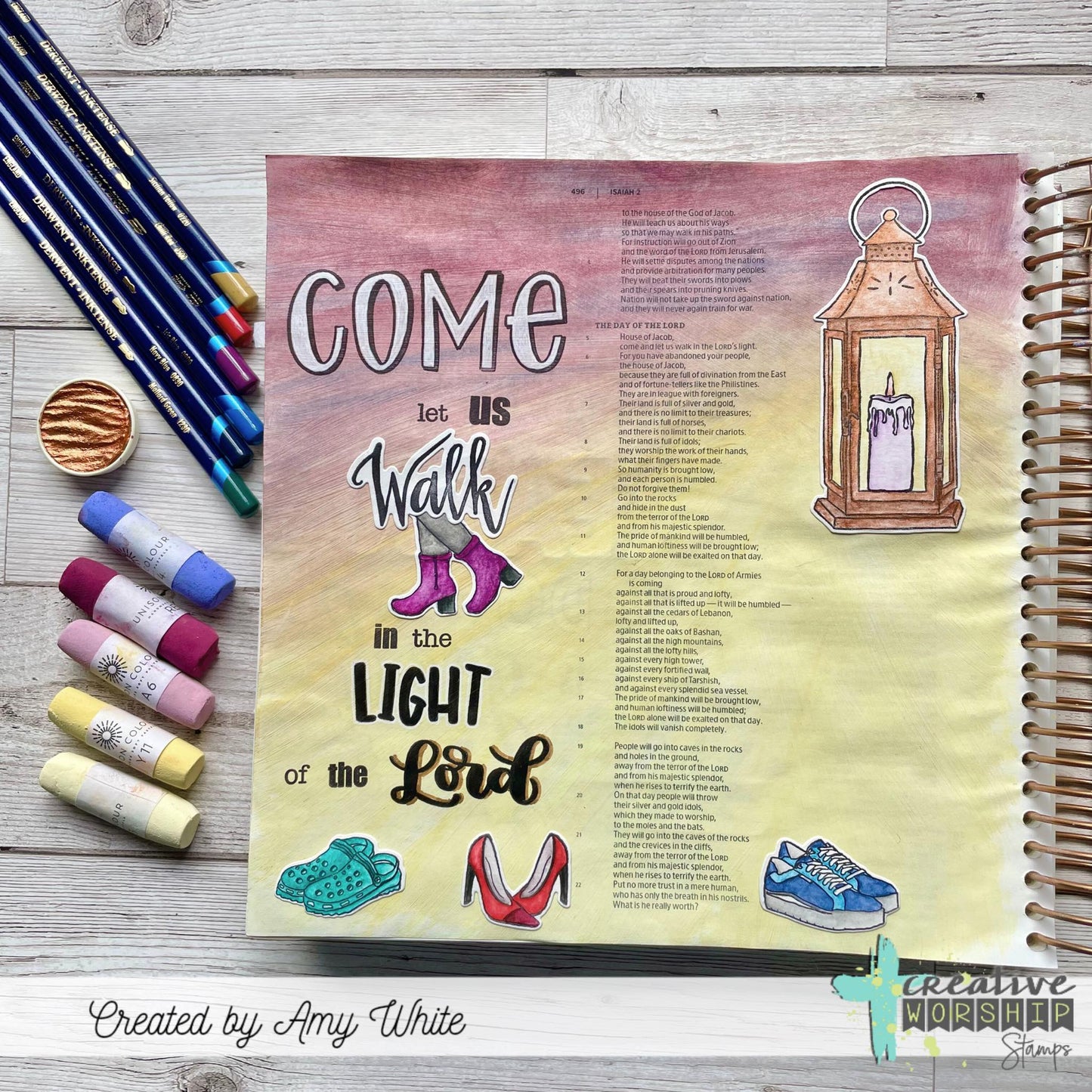 Walk with Jesus Stamp & Die Bundle