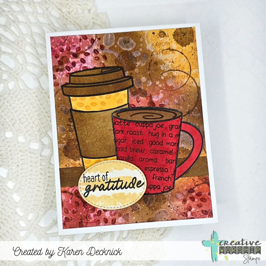 I Like Big Cups Clear Stamp Set